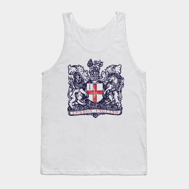 London England Tank Top by Artizan